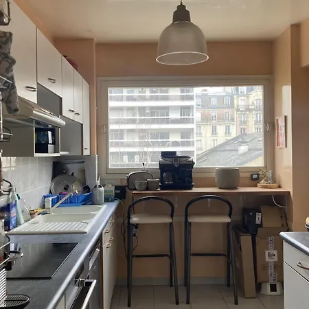 Apartamento Spacious With Balcony París